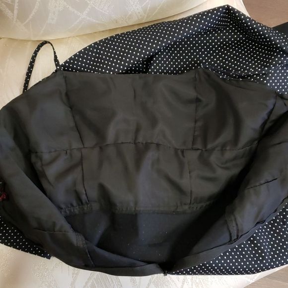 NWOT 💕💕 Love Culture Navy Blue Polka Dot Dress - Picture 11 of 11